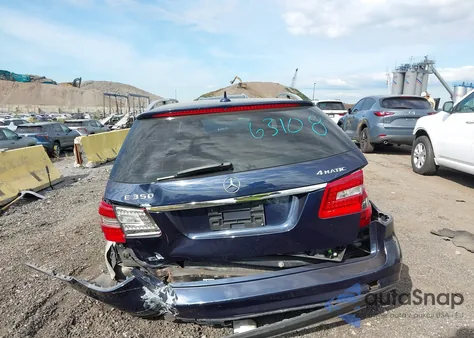 2012 Mercedes-Benz E 350 4Matic из США, поврежденный, VIN WDDHH8JB5CA584152